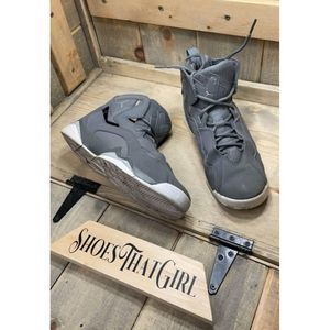 𝅺NIKE Air Jordan True Flight Cool Gray Youth 7Y EU40